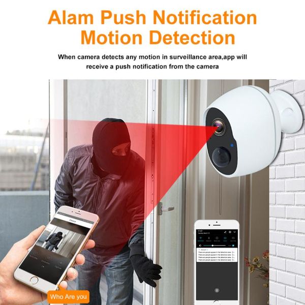 

cameras security ip camera 1080p wifi home surveillance system pir wireless outdoor 2-way audio for anti-theft