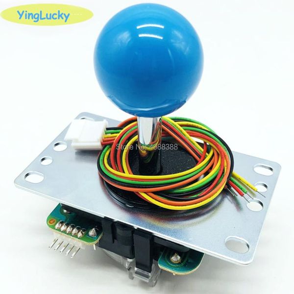 

game controllers & joysticks 2pcs sanwa jlf-tp-8yt arcade joystick diy zero delay usb device encoder pc for mame