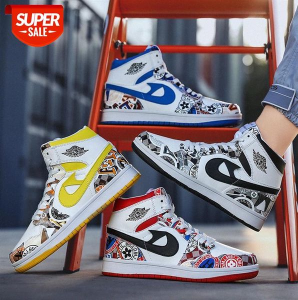 

korean style high men's and women's couple shoes, sports leisure, flat-bottomed youth, board basketball shoes #j144