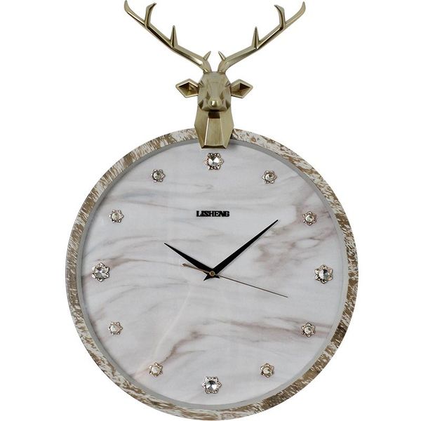 

wall clocks luxury european clock metal simple electronic digital modern design large zegar scienny home decoration qab50wc