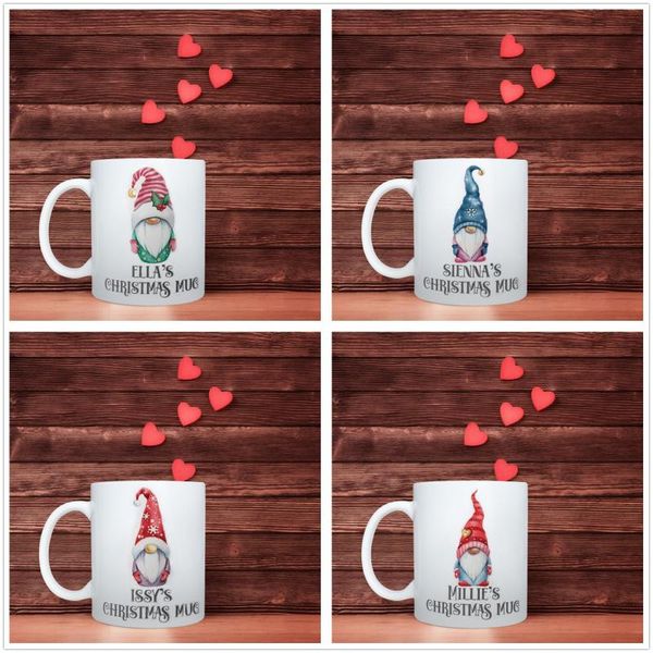 

mugs merry christmas print creative enamel coffee tea wine drink mug dessert cocoa milk cup cake handle drinkware xmas gifts