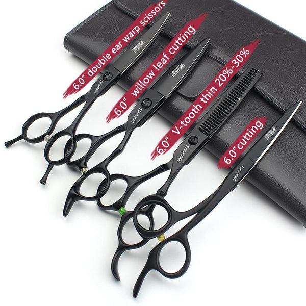 

hair scissors 6 inch japan 440c special hairdressing anti-slip wear-resistant thin custom logo fine