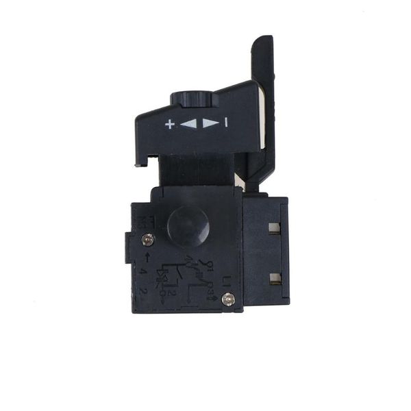 

smart home control ac250v 6a lock on power tool trigger button switch black