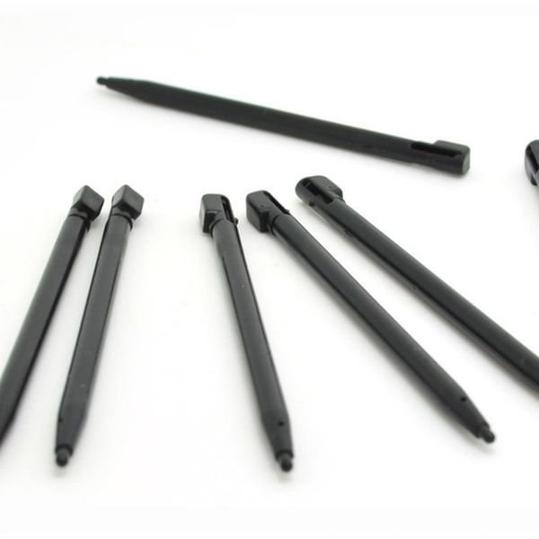 Caneta stylus para tela sensível ao toque de plástico preto e branco para Nintendo DSI NDSI