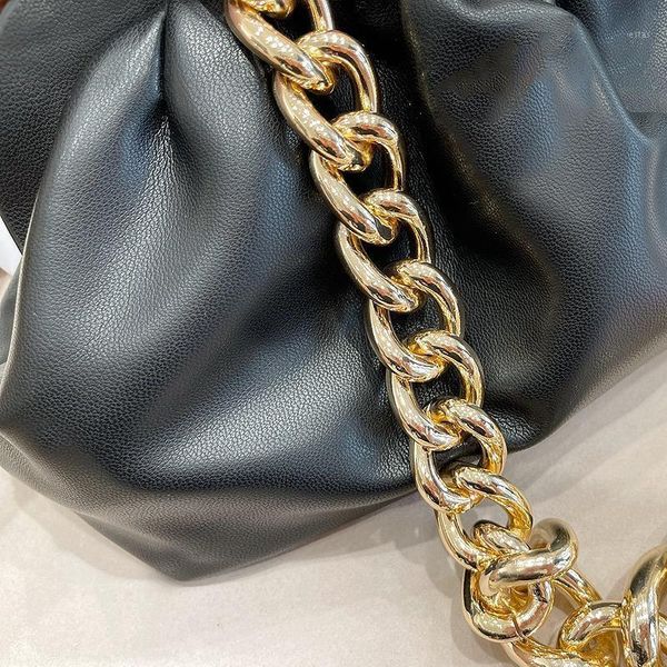 

evening bags thick chain fashion one-shoulder handbag1
