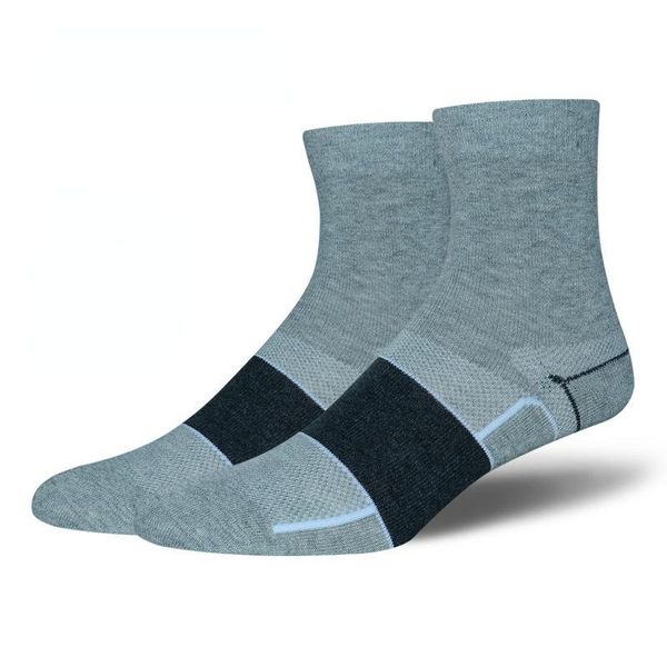 

sports socks men outdoor cycling hiking fitness sweat-absorbent deodorant breathable male soft comfortable, Black