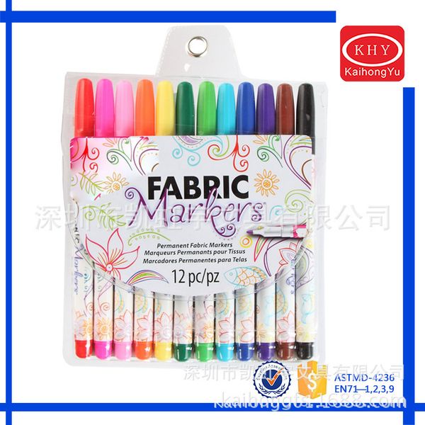 

pen kaihongyu production cloth diy color t-shirt clothing color shoes painting cloth