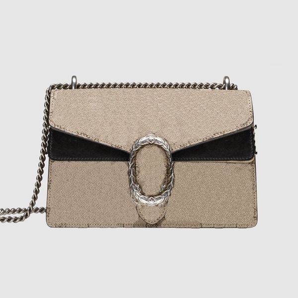 

designers chain crossbody classic letter women tote bag shoulder bag leather and canvas cross body tiger head closure wallet messenger bags