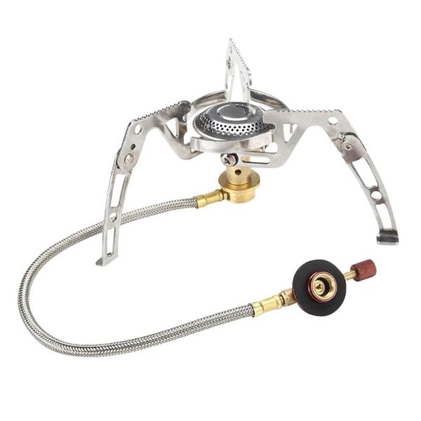 

outdoor pads folding stove gas burner camping hiking picnic bbq tank