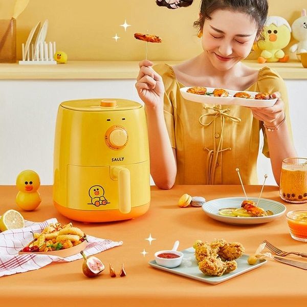 

air fryers 4.5l1300w 220v joyoung multifunctional fryer oil-healthy induction cooker pizza for french friesdeep