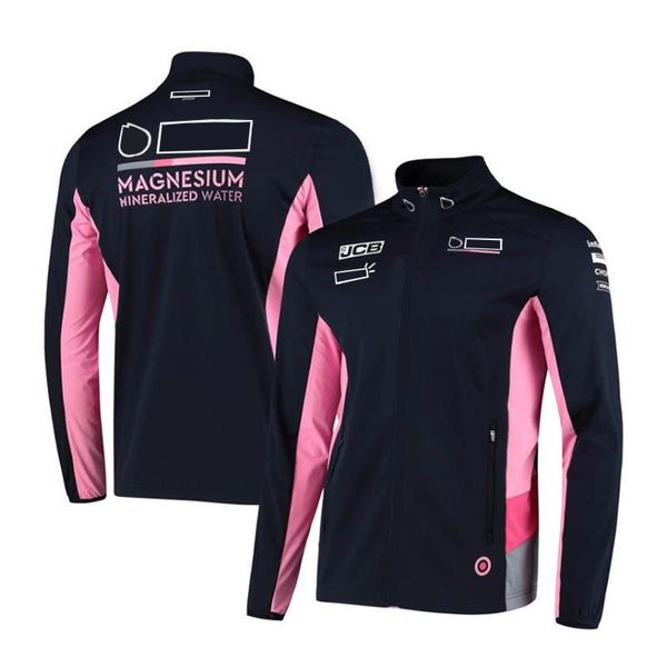 

f1 formula one work sweatshirt spring and autumn racing jacket same style customization