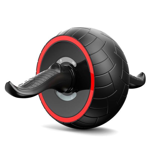 

large silent tpr abdominal exercise wheel rebound roller trainer fitness equipment gym home pectoral muscle ab training