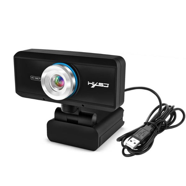 

webcams hxsj s4 webcam hd 1080p manual focus computer camera built-in microphone video call web with privacy cover for pc laptop