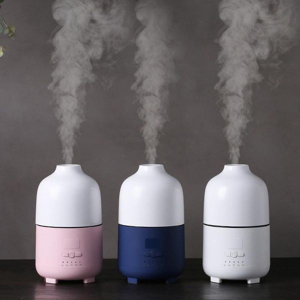 

intelligent air humidifier 500ml ultrasonic aroma essential oil diffuser cool mist maker aromatherapy humidifiers