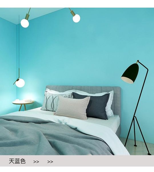 

macaron self-adhesive wallpaper peel and stick pure color background wall sticker for living room with warm pvc waterproof paper wallpapers