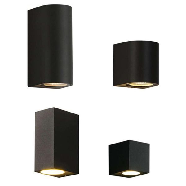 

outdoor wall lamps led light waterproof ip65 cob porch lights modern home decor up down aluminum lamp for yard corridor