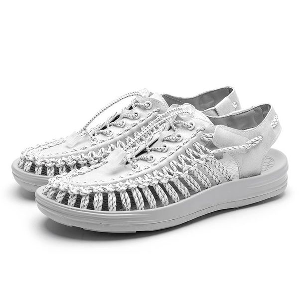 

sandals masculino men sneaker casual plus korean playa shoes mens outdoor shoe plage flat sandalias tenis sapatenis lightweight praia, Black