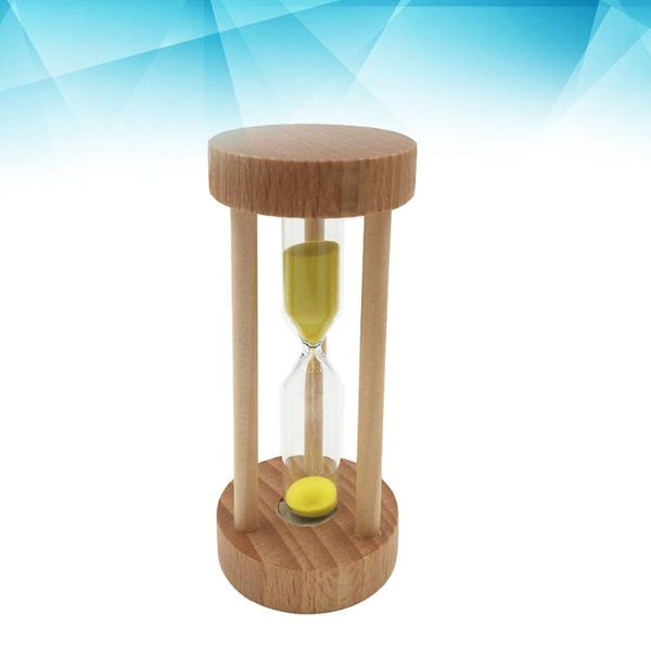 

other clocks & accessories 3 min wooden sandglass hourglass orange sand timer clock table deskdecoration