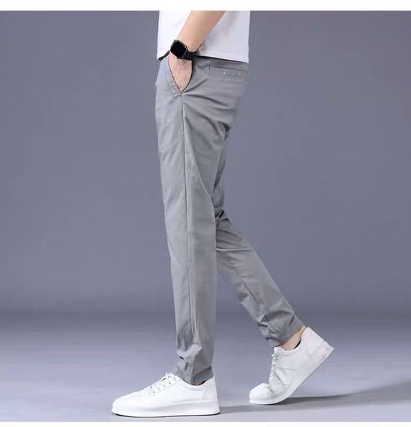 

a950-2021 pants casual trousers men's, Black
