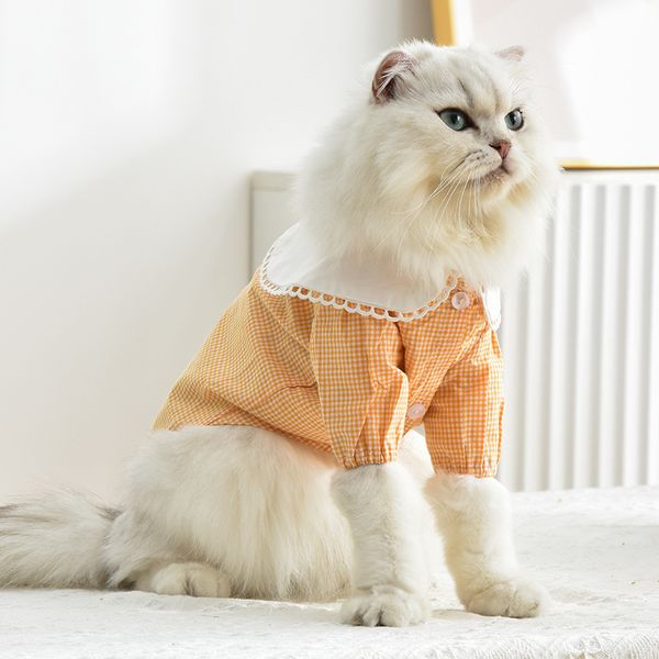 

autumn and winter pet cloth dog cat kitten shirt two legged cat shirt