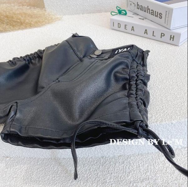 

shorts 2021 wholesale girls leather thicken autumn winter fashion 3-8t c12, Black
