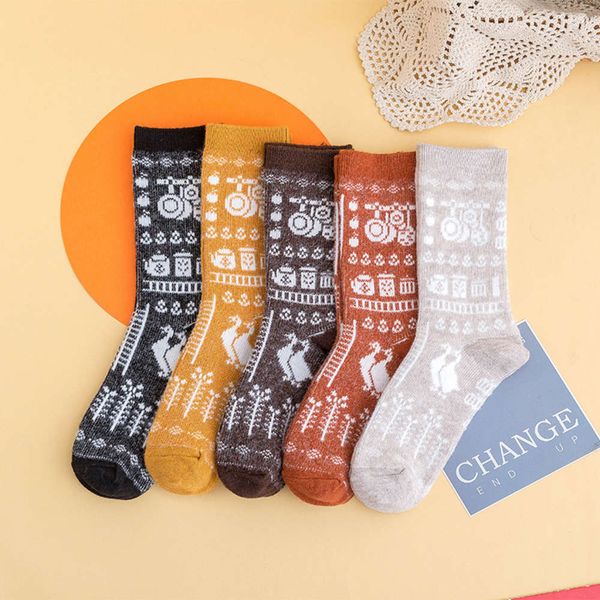 

middle double way cartoon duck thickened wool, Black;white