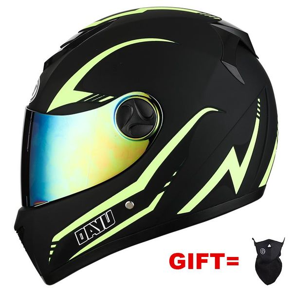 

motorcycle helmets gift dot approved full face helmet with dual lensracing s-xl size casco casque moto double lens visors