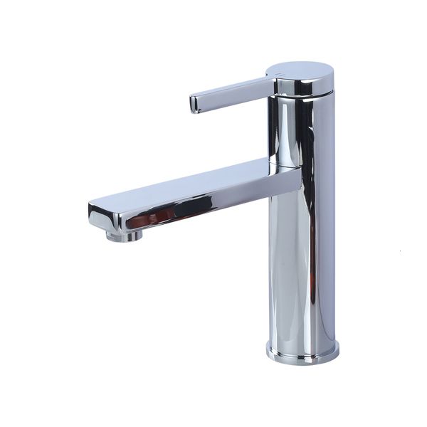 

bathroom sink faucets brass chrome deck mounted single hole and handle cold mixer tap basin faucet vanity water tapware 7kbb