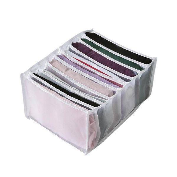 

storage bags simple transparent gauze clothing bag washable folding durable boxes home supplies