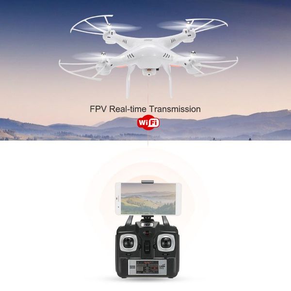 

sell rc drone with wifi camera 2.4g 4ch remote control dron quadrocopter fpv support real-time vedio drones