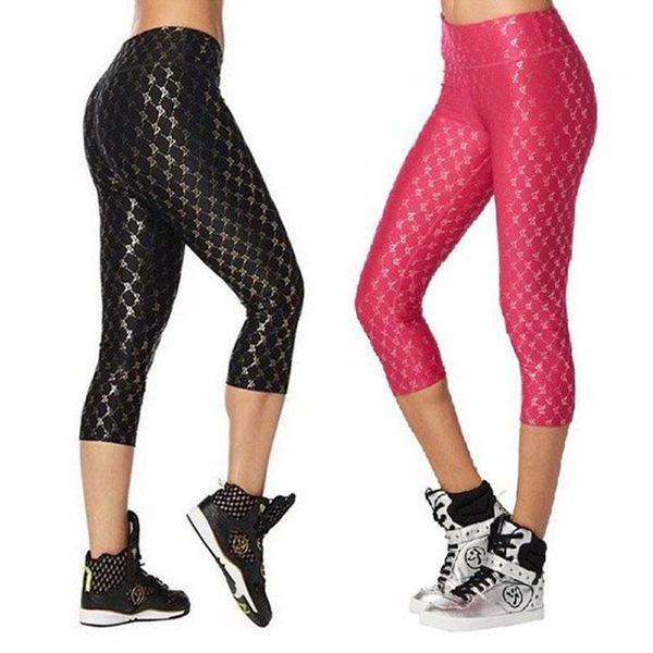 

yoga outfit zumba wear aerobics running dance fitness pants wearing leggings