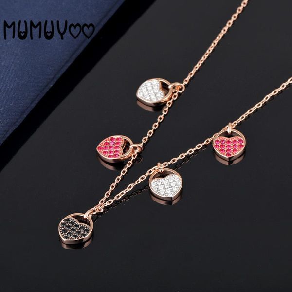 

fashion jewelry spring and summer love color necklace female adjustable collar romantic gift pendant necklaces, Silver