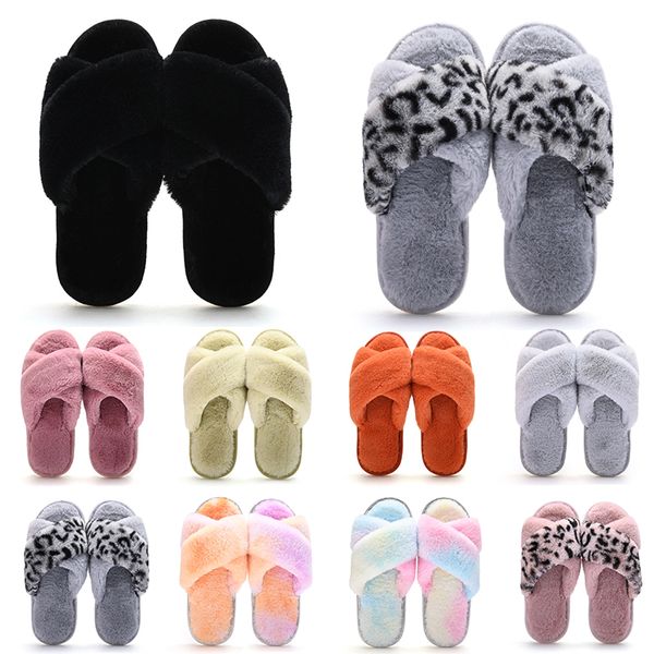 Großhandel klassische Winter-Hausschuhe für Damen, Schneefell-Slipper, Haus, Outdoor, Mädchen, Damen, pelzige Hausschuhe, flache Plattformen, weiche, bequeme Schuhe, Turnschuhe, 36–41