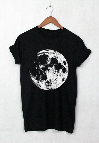

men's t-shirts full moon shirt t-shirt super r space clothing tee, White;black