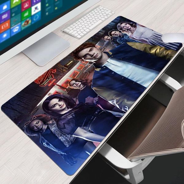 

mouse pads & wrist rests stray kids mousepad riverdale po mat pad rubber good 400×900×3 kpop supplies