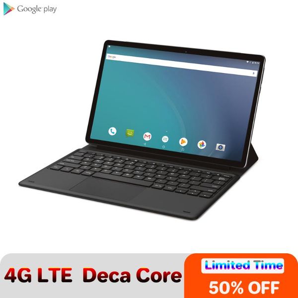 

tablet lap11.6 " inch android 2 in 1 mt6797 deca core gaming tablets gps 5g wifi 4g sim card call phone with keyboard pc