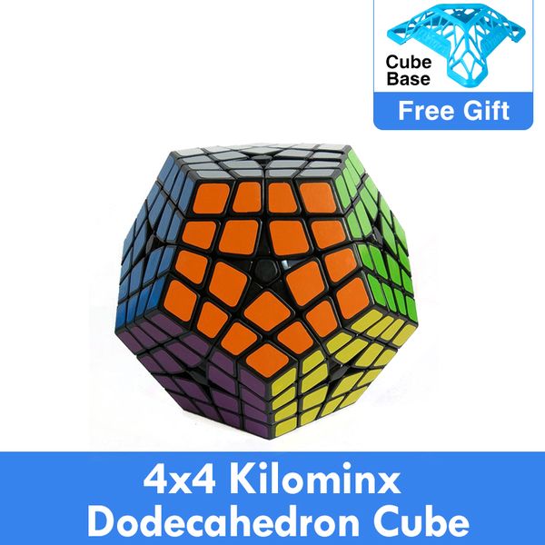 

Newest Shengshou 4x4 Master Kilominx Dodecahedron Magic Speed Cube Puzzle Cubo Magico Educational Toy for Children Game