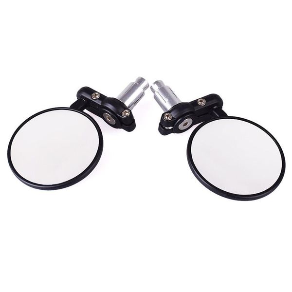 

motorcycle mirrors 2x black for round 7/8" bar end rearview side part