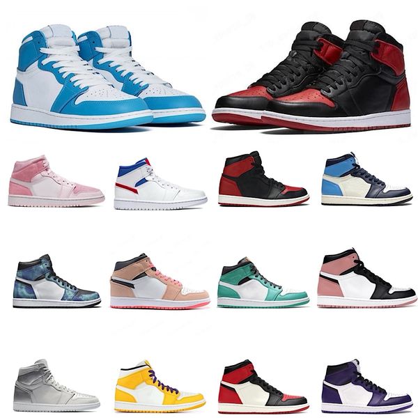 

mens 1s basketball shoes iridescent reflective white outdoos trainer sports