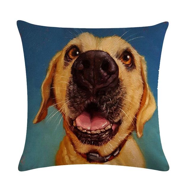 

cushion/decorative pillow 45*45cm cases linen animal pattern pillowcases for children kids home decor cushion cover
