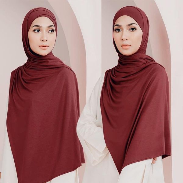 

scarves fashion headband malaysia 31 color sweat cloth modal long scarf round bottom hat two piece set jersey + inner 586, Blue;gray