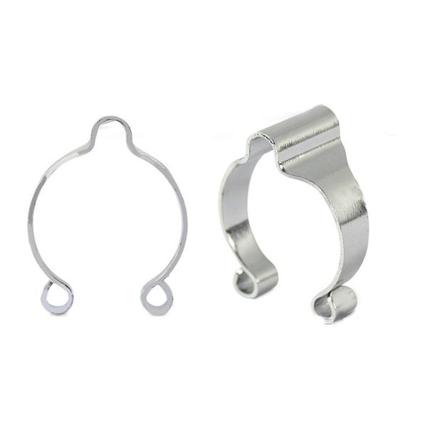 

bike brakes 5pcs bicycle brake wire line pipe buckle stainless steel tube clamp fixed ring road folding gear parts