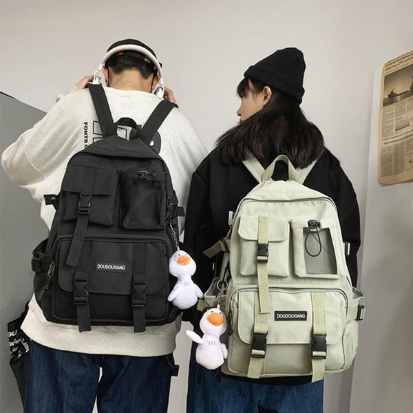 

men girl cool lapbackpack male fashion book bags lady boy nylon travel mesh female student college school bag
