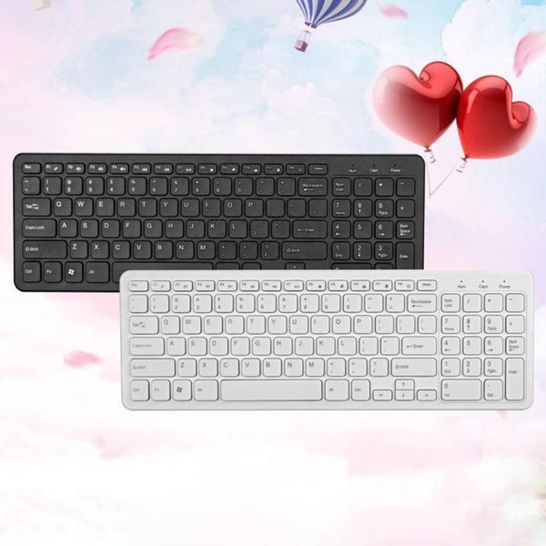 

stylish anti-slip comfortable usb 2.0 wired keyboard office business game digital single computer/lapaccessory keyboards