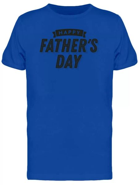 

Fathers Day Black Ribbon Men's Tee -Image by Shutterstock, White;black