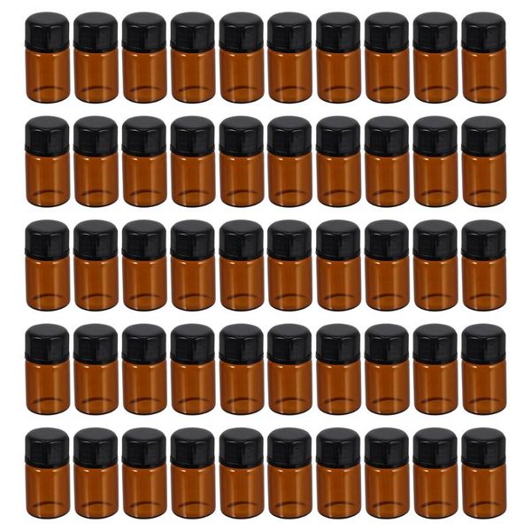 

storage bottles & jars 100pcs 2ml travel leak-proof makeup refillable vials cosmetic dispensers