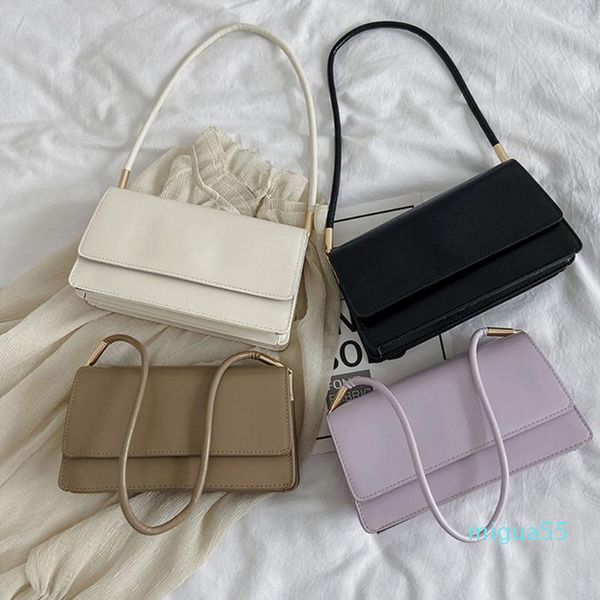 

clutch solid color handbag vintage tote handle shoulder