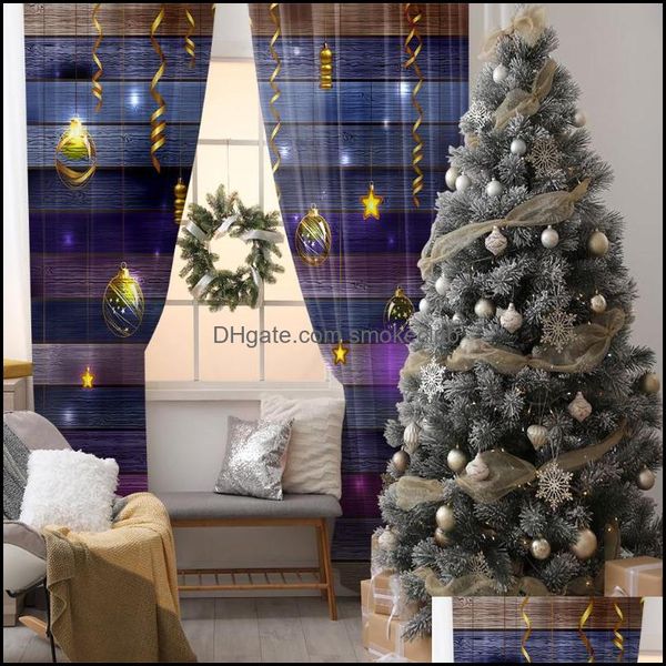 Занавес Drapes Home Deco EL STARTS GEADE GOADE Golden Stars Baubles висит перед деревянной стеной праздник праздник праздничная тема желтый