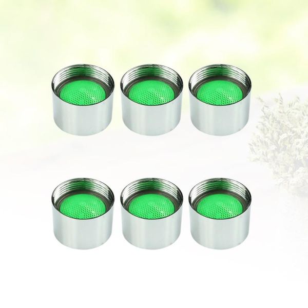 

kitchen faucets 10 pcs threaded brass aerator bubbler sprayer water saving filter nozzle polished (23.5mm copper shell)