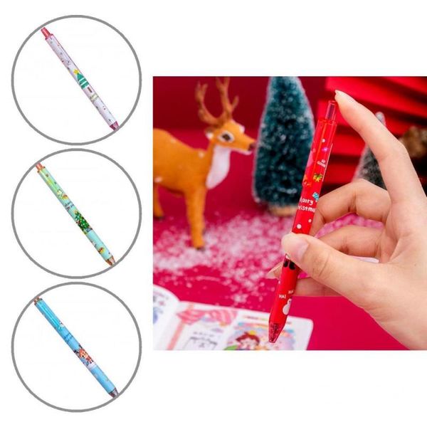 

gel pens 6pcs ink pen useful wide application quick drying christmas writing for school